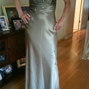 Platinum Evening Dress - Betsey & Adam